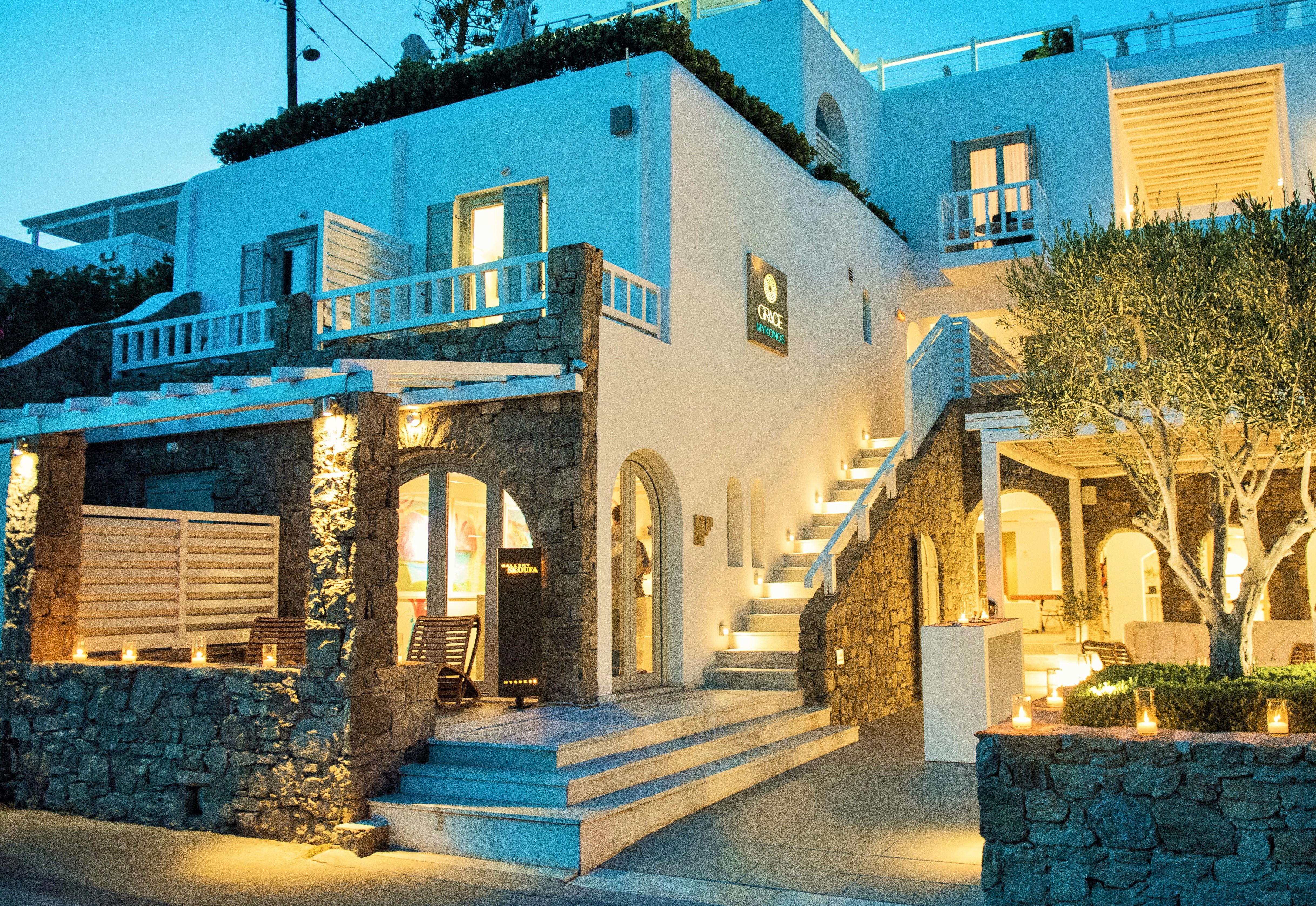 Grace Mykonos Otel Agios Stefanos  Dış mekan fotoğraf