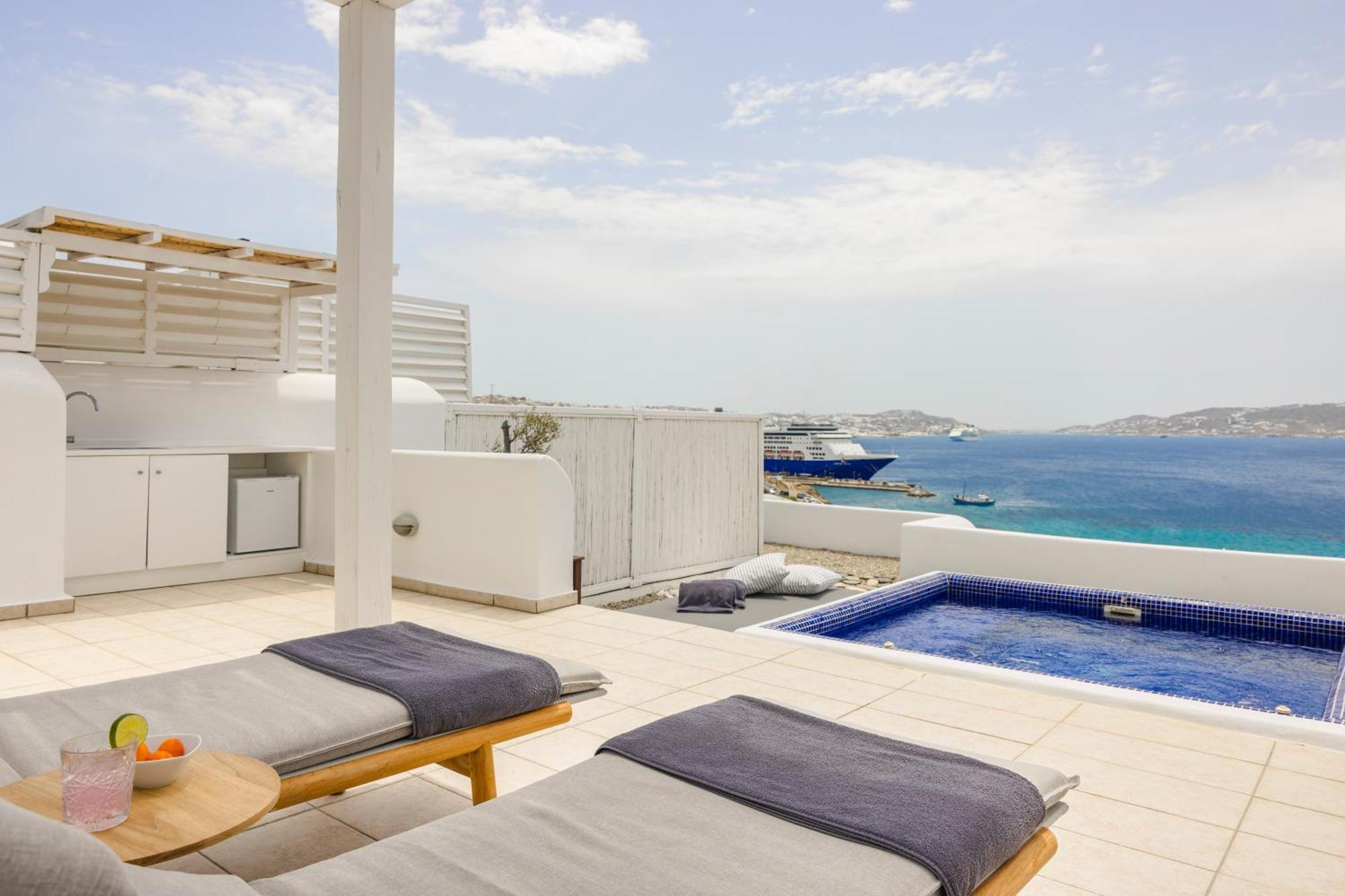 Grace Mykonos Otel Agios Stefanos  Dış mekan fotoğraf